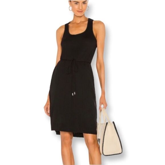 NWOT ATM Anthony Thomas Melillo x Revolve Cotton Slub Racerback Tank Dress S - Picture 1 of 6